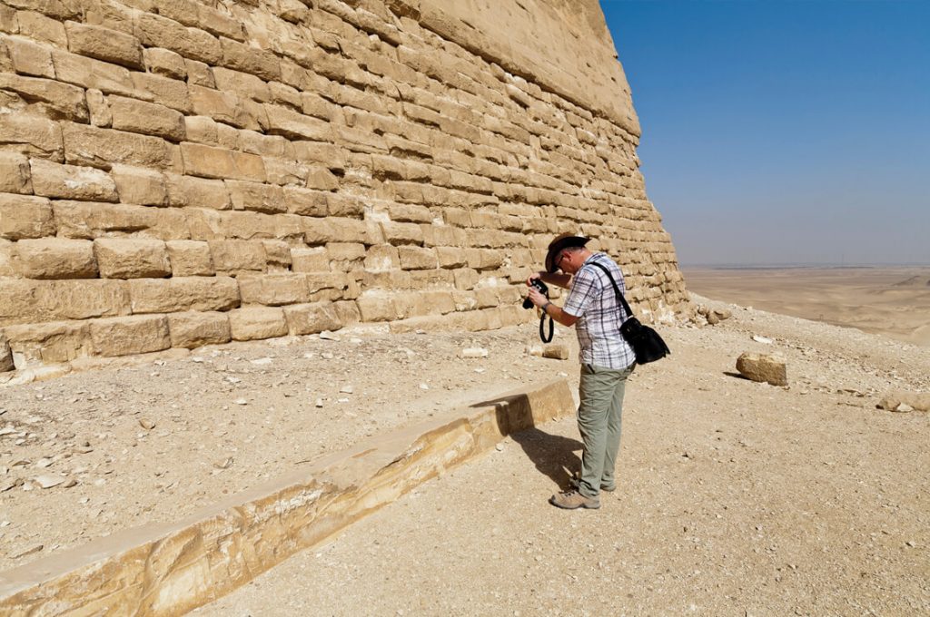 Meidum Pyramid, Egypt, Colin Reader, Ancient World Tours