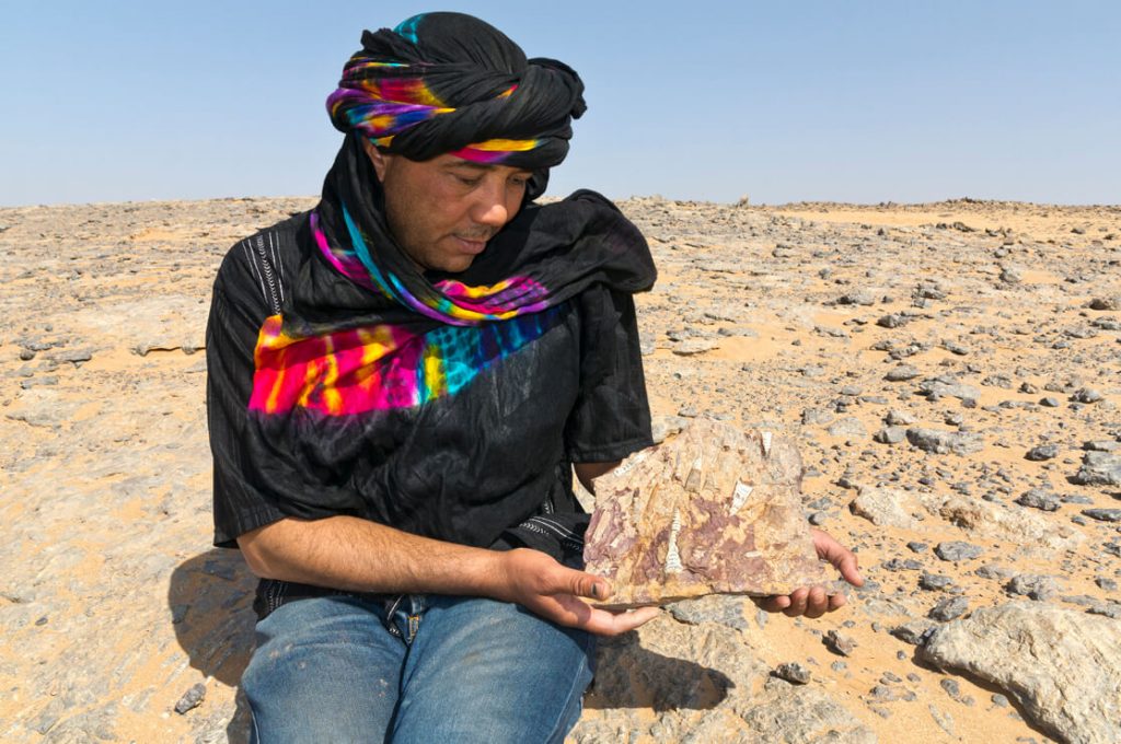 Brahim with Fossils, Morocco, Ancient World Tours