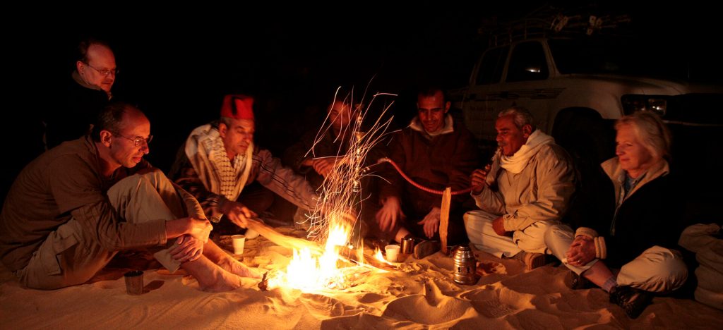 Camp Fire, Desert, Ancient World Tours