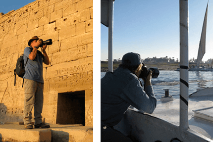 Mike on Photography, Egypt, Ancient World Tours