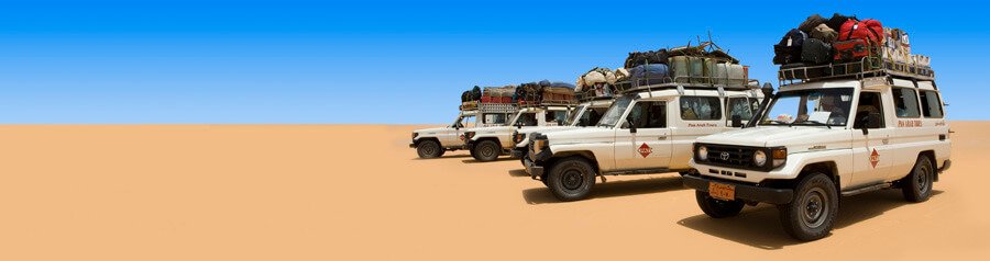 Toyotas, 4WD, Ancient World Tours