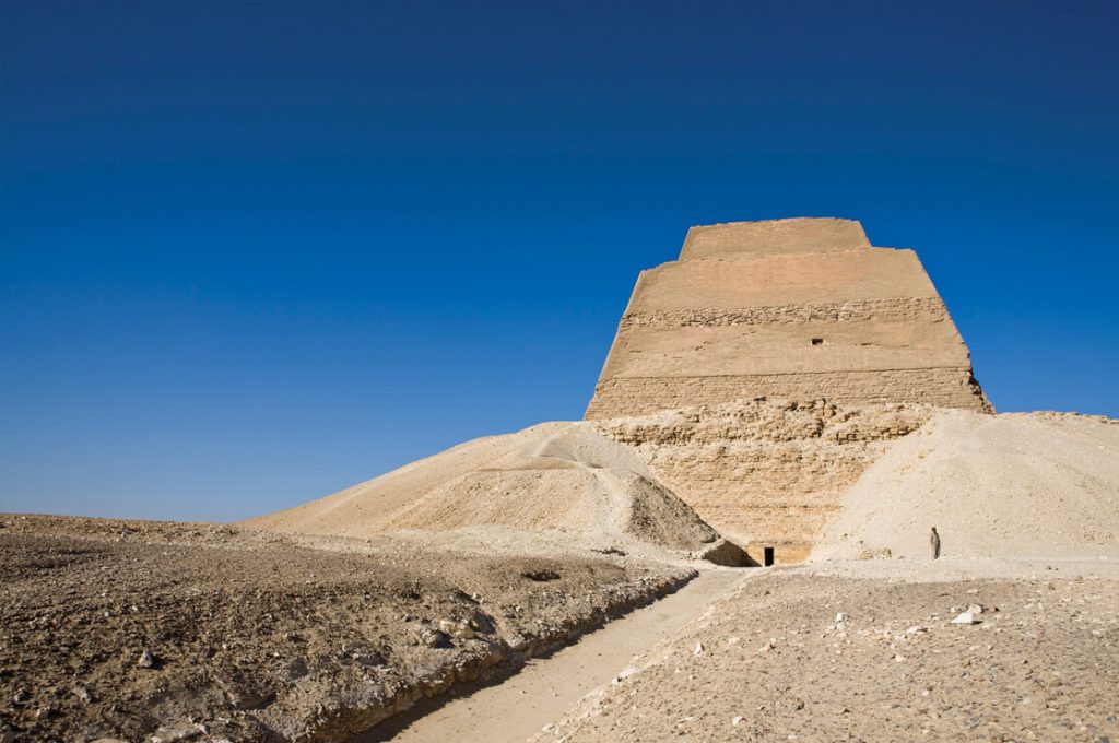 Meidum Pyramid, Egypt, Ancient World Tours