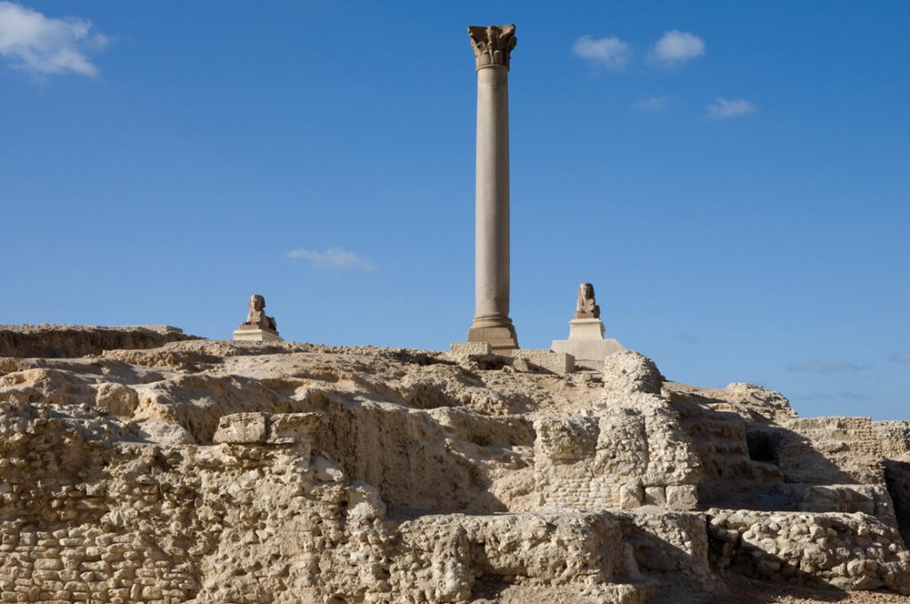 Pompey's Pillar, Alexandria, Ancient World Tours