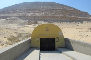 Senusret III Tomb Entrance, Abydos, Egypt, Ancient World Tours