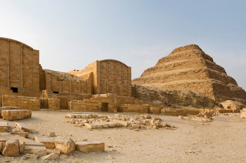 The Step Pyramid, Saqqara, Egypt, Ancient World Tours