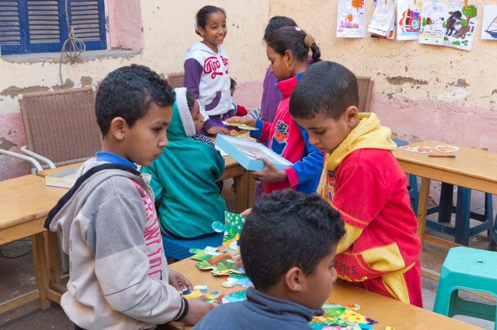 Kent Weeks Library, Egypt, Children, Ancient World Tours