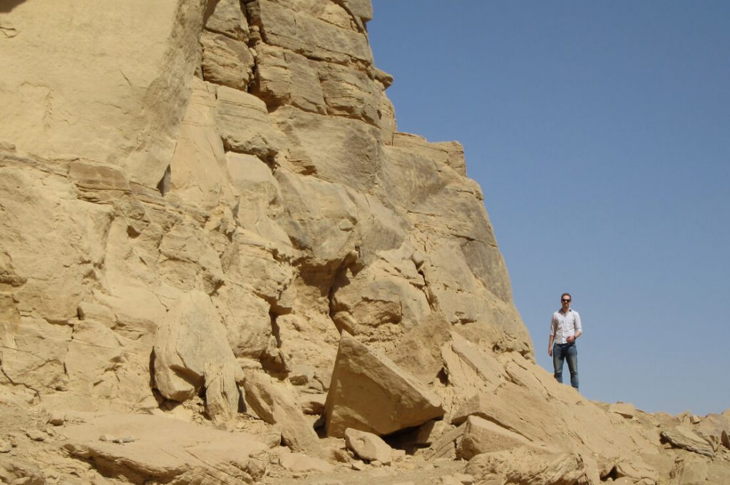 Chris Naunton, Vulture Rock, El Kab, Asasif Tour, Luxor, Nile, Ancient World Tours