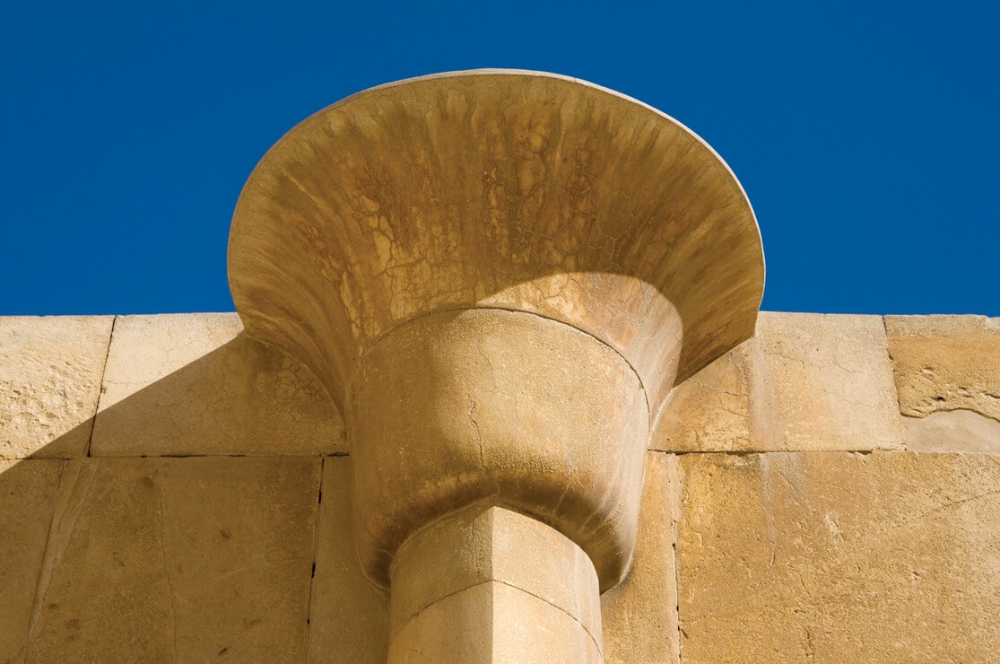 Papyrus Column, The Courtyard of Step Pyramid