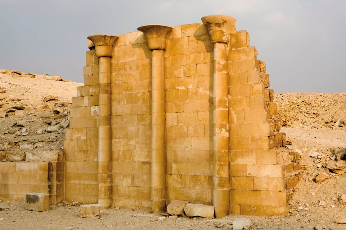 The Courtyard of Step Pyramid