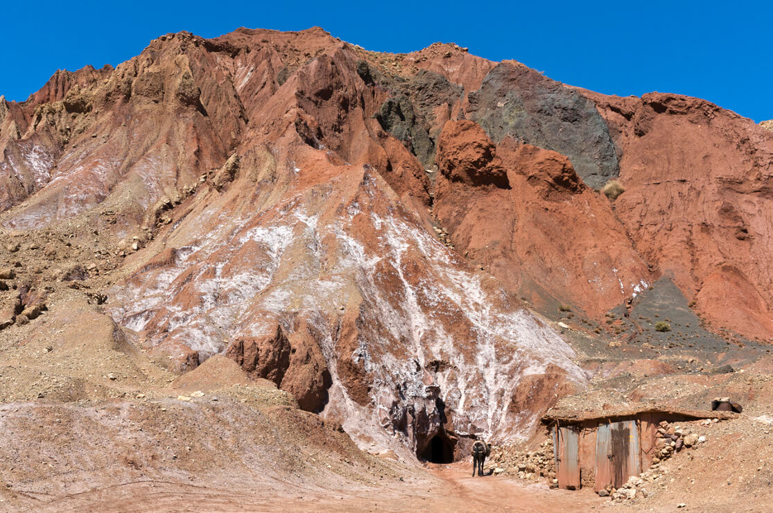 Telouet salt mine